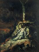 Emile Bernard La Vierge au pied le la Croix Spain oil painting artist
